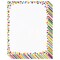 96 Sheets Decorative Confetti Stationary Paper for Classroom Awards, Birthday Invitations, Computer (8.5 x 11 In)